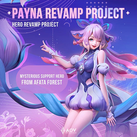 Jadi Imut, AOV Berikan Tampilan Teaser Untuk Revamp Payna!
