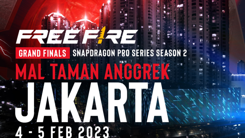 Finals Free Fire Snapdragon Pro Series Berlokasi di Mal Taman Anggrek!