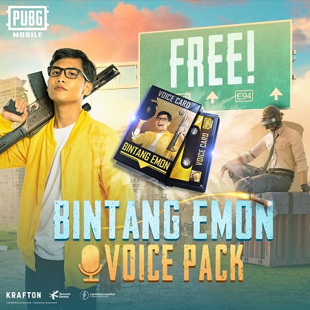 PUBG Mobile Luncurkan Voice Pack Bintang Emon, Ini Cara Dapetinnya!