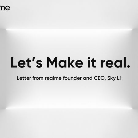 Surat Terbuka Sky Li, Founder dan CEO realme:   Let’s Make it real.