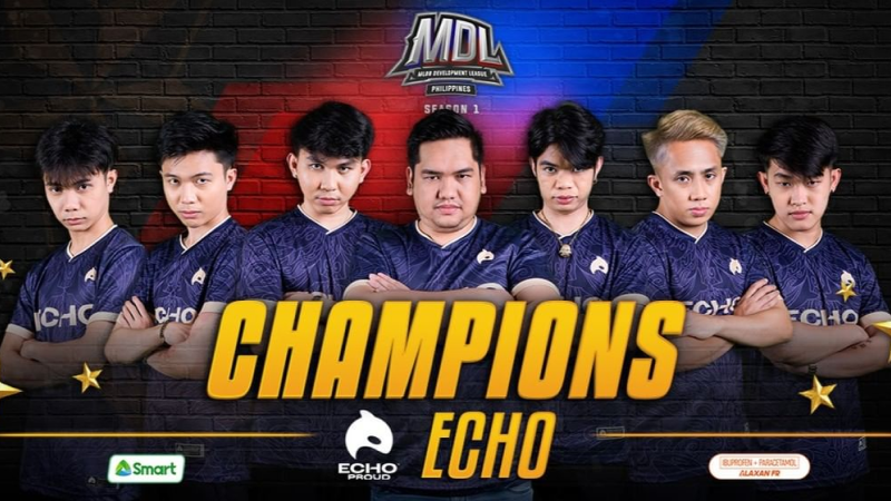 Tumbangkan GameLab, ECHO Proud Jadi Juara Pertama MDL Filipina