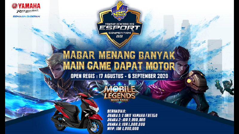 Yamaha Gelar Kompetisi Esports Mobile Legends Berhadiah Motor!
