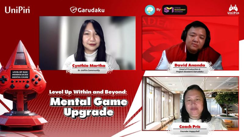 Webinar UNITY: Teknik Menjaga Mental dan Performa Saat Bermain Game