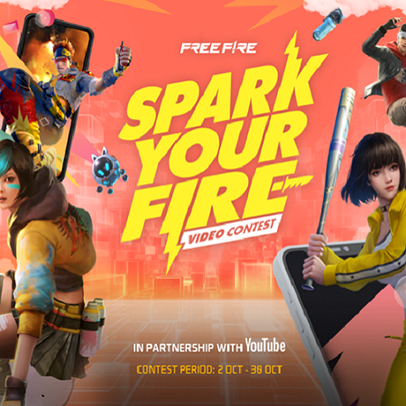 Free Fire Luncurkan "Spark Your Fire", Lomba Bikin Konten Bersama Youtube!