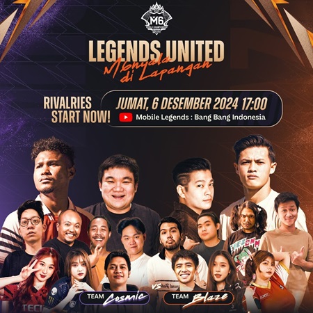 Legends United: M6nyala di Lapangan - Kolaborasi Epik Sepak Bola dan Esports