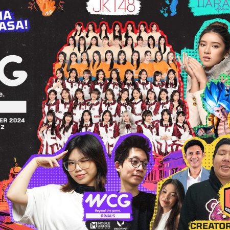 WCG Festival 2024 Diramaikan oleh JKT48, Tiara Andini, dan Segudang Content Creator