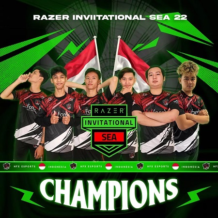 Indonesia Juara di Razer Invitational SEA Cabor MLBB & PUBGM