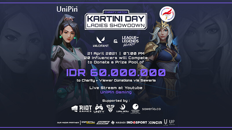 Sambut Hari Kartini, UniPin dan Riot Games SEA Gelar Charity Match
