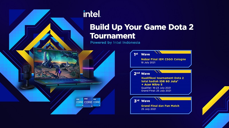 Intel x Yamisok Hadirkan Build Up Your Game DOTA 2 Tournament!