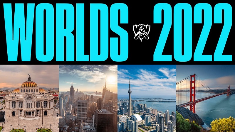 Riot Games Umumkan Kota Tuan Rumah LoL Worlds 2022!
