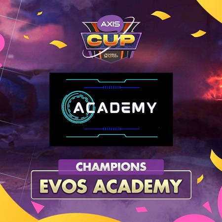 EVOS Academy Menjuarai AXIS Cup Mobile Legends Musim Pertama