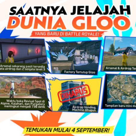 Dunia Gloo Hadir di Free Fire pada Patch Update Terbaru