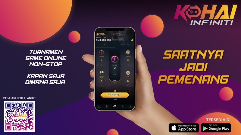 Platform Esports KOHAI Infiniti Luncurkan Aplikasi Beta di Indonesia