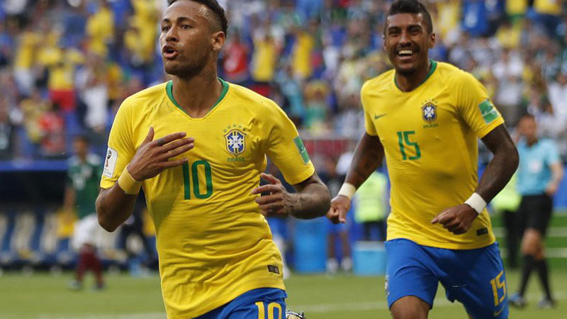 Banyak Selebrasi Lain, Neymar dan Timnas Brazil Pilih Gaya CS:GO?