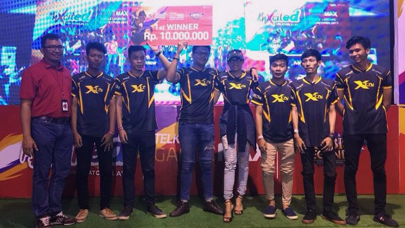 Tim XcN Tampil Dominan dan Juarai Telkomsel MAXcited di Bekasi