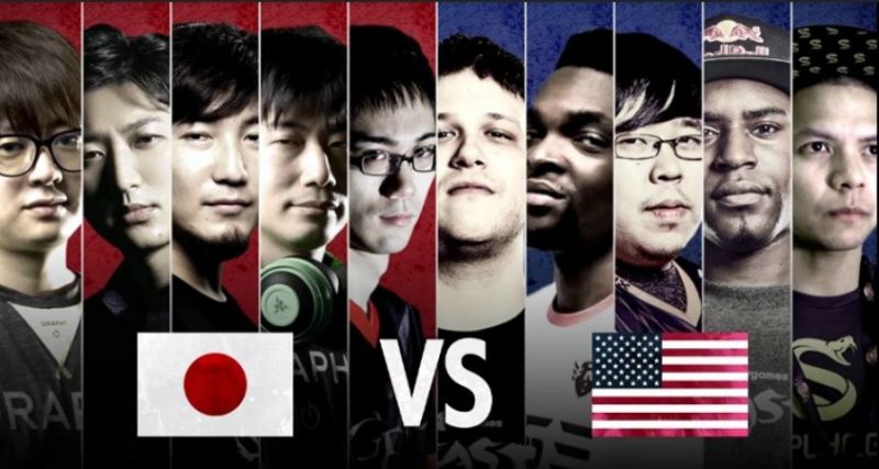 Street Fighter V Exhibiton: Pertarungan Pemain Terbaik Jepang vs AS