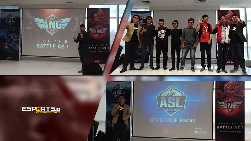 ASL 2018, Jenjang Pro Gamer AOV yang Suguhkan Hadiah 1,6 Milyar