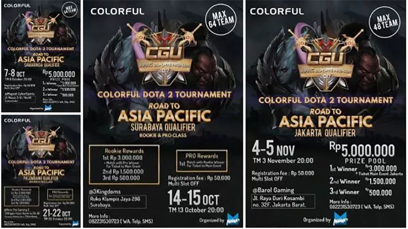 Colorful DOTA 2 Tournament: Rebut Kesempatan Wakili Indonesia ke Cina