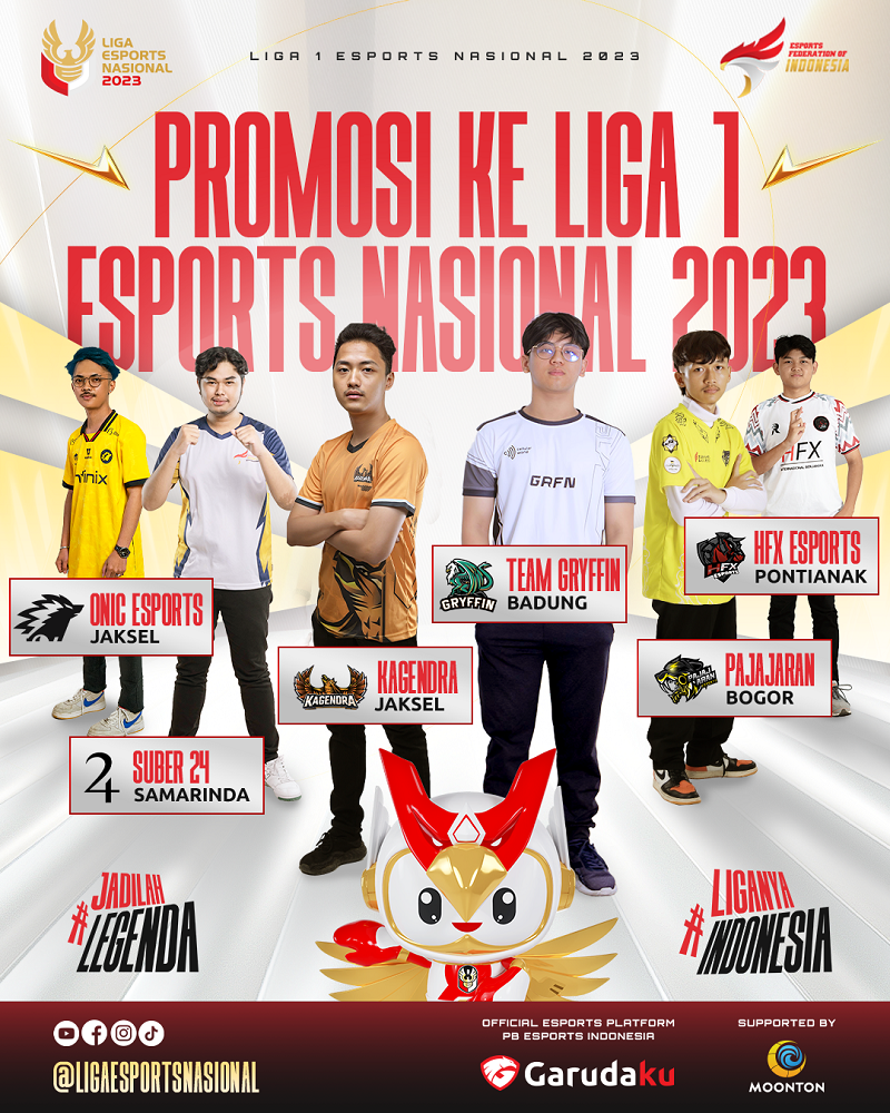 Esports ID Liga 1 Liga Esports Nasional Dimulai, Palembang Jadi Kota